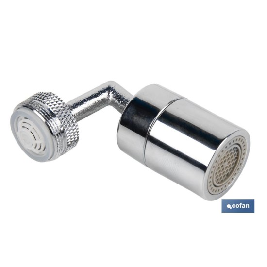 AIREADOR DE GRIFO ANTISALPICADURAS METRICA 24  DIAMETRO 2.7 CM