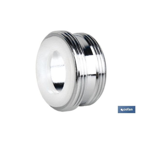 REDUCTOR/AMPLIADOR LATÓN ROSCA MACHO 22-24 MM