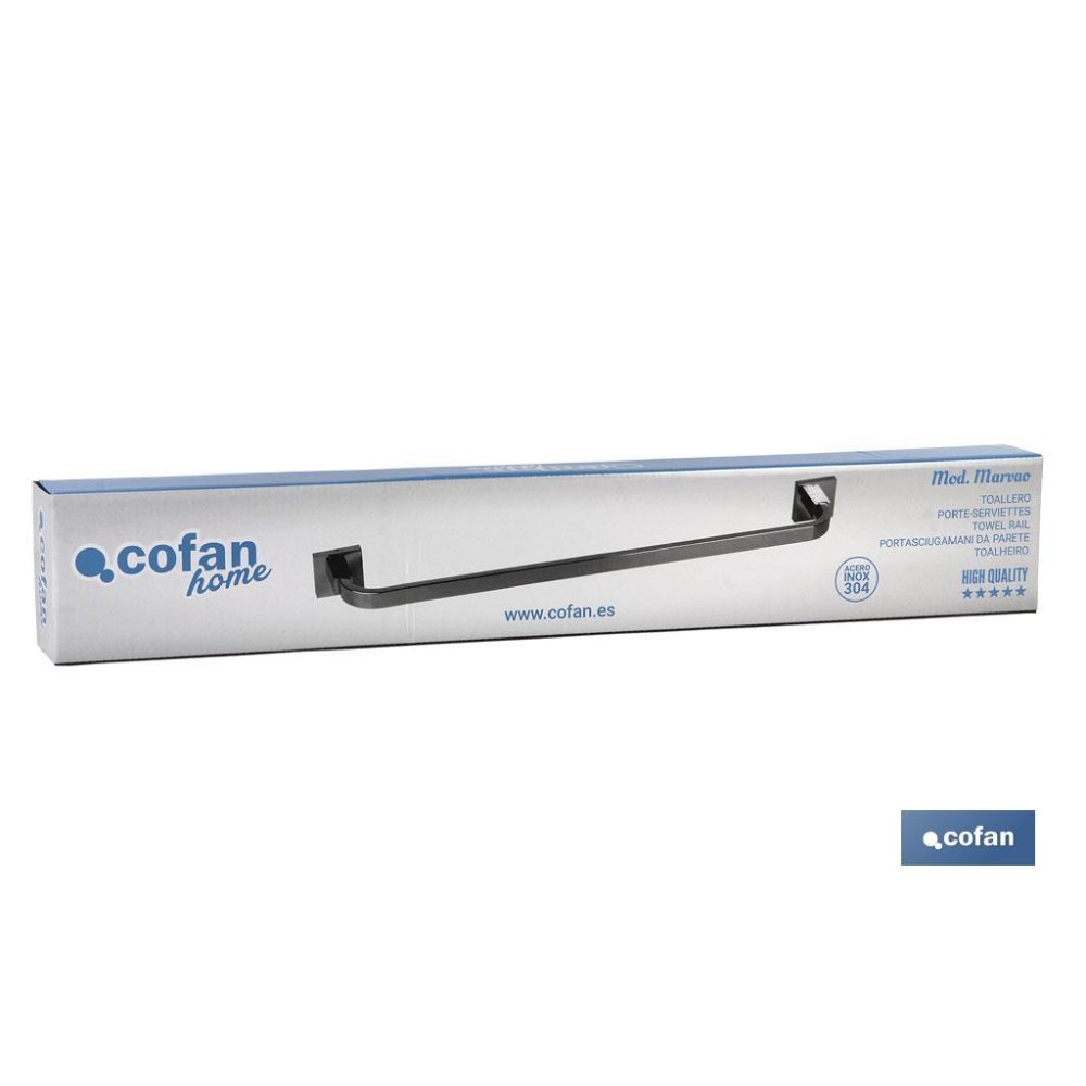 TOALLERO 60 CM GAMA MARVAO INOX 304 BRILLO