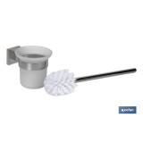 ESCOBILLERO INODORO GAMA MARVAO INOX 304 BRILLO