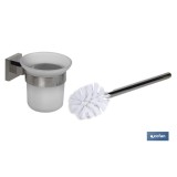 ESCOBILLERO INODORO GAMA MARVAO INOX 304 BRILLO