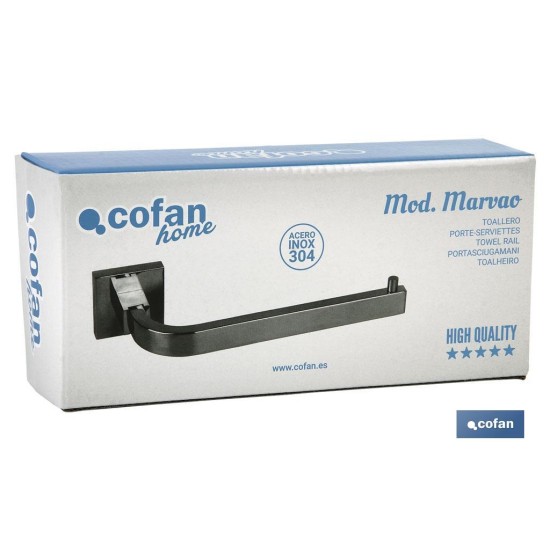 TOALLERO GAMA MARVAO INOX 304 BRILLO