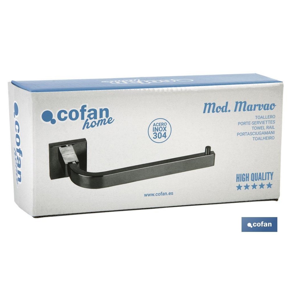TOALLERO GAMA MARVAO INOX 304 BRILLO