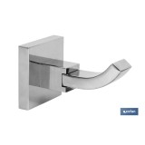 PERCHA GAMA MARVAO INOX 304  BRILLO