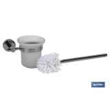 ESCOBILLERO INODORO GAMA LAGOA INOX 304 BRILLO