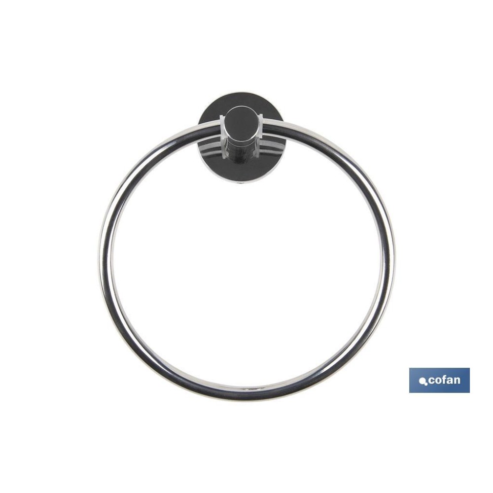TOALLERO CIRCULAR GAMA LAGOA INOX 304  BRILLO
