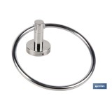 TOALLERO CIRCULAR GAMA LAGOA INOX 304  BRILLO