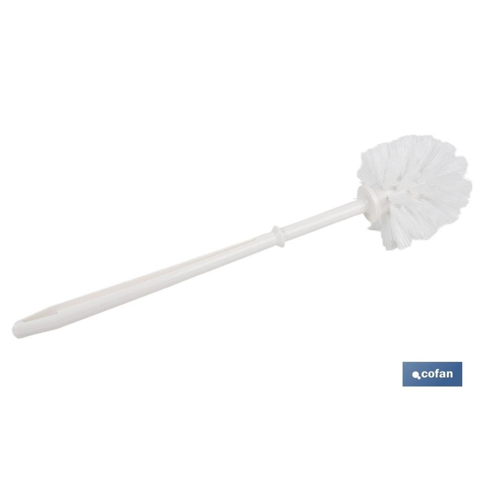 ESCOBILLA WC BLANCA 36 CM