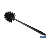 ESCOBILLA WC NEGRA 36 CM