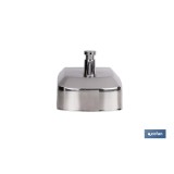 DOSIFICADOR DE JABÓN EN ACERO INOXIDABLE 304 CEPILLADO 1000 ML 12,6 X 6 X 20,3 CM