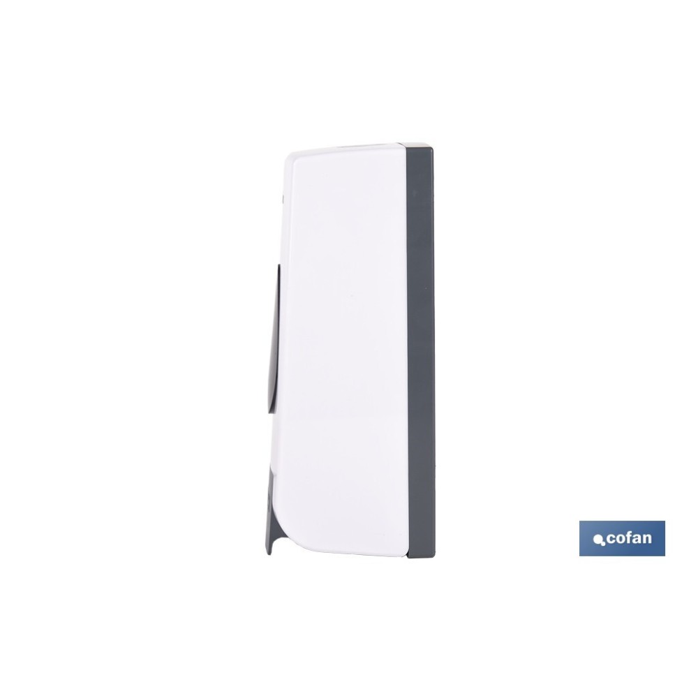 DOSIFICADOR DE JABÓN DE ABS 600 ML COLOR BLANCO