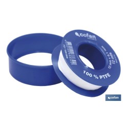 ROLLO 12 MTS CINTA PTFE DE 12mm X 0,10mm