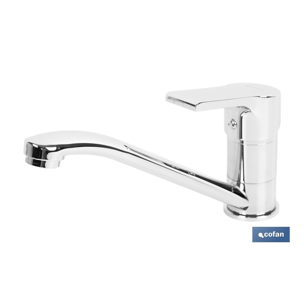 GRIFO MONOMANDO FREGADERO CAÑO BAJO MODELO ROSS