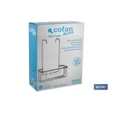 CESTA DUCHA PORTAGEL ACERO INOXIDABLE 304