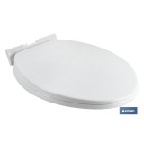 TAPA WC  41.9 X 34.7 CM