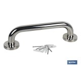 BARRA DE APOYO RECTA DE ACERO INOXIDABLE 304 (30 X 2.5 CM)