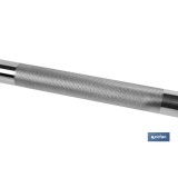 BARRA DE APOYO RECTA ANTIDESLIZANTE DE ACERO INOXIDABLE 304 (40 X 2.5 CM)