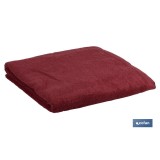JUEGO DE 3 TOALLAS BURDEOS 580 G/M2 GAMA PARÍS 30X50  50X100  70X140 CM