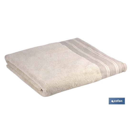 JUEGO DE 2  TOALLAS NATURE 600 G/M2  GAMA INSPIRACIÓN 70X140  100X150 CM