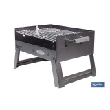 BARBACOA DE CARBÓN PORTÁTIL 455 X 345 X 315 MM