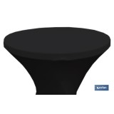 CUBIERTA DE MESA BAR NEGRA