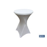 CUBIERTA DE MESA BAR BLANCA