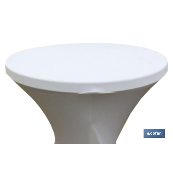 CUBIERTA DE MESA BAR BLANCA