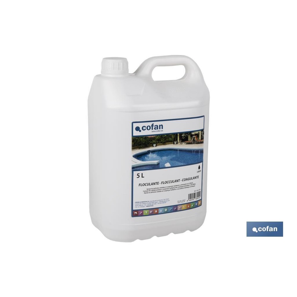 FLOCULANTE LIQUIDO 5L COFAN