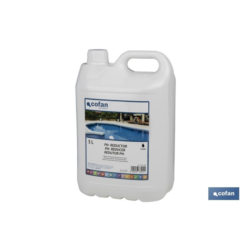 REDUCTOR PH LIQUIDO 5 L COFAN