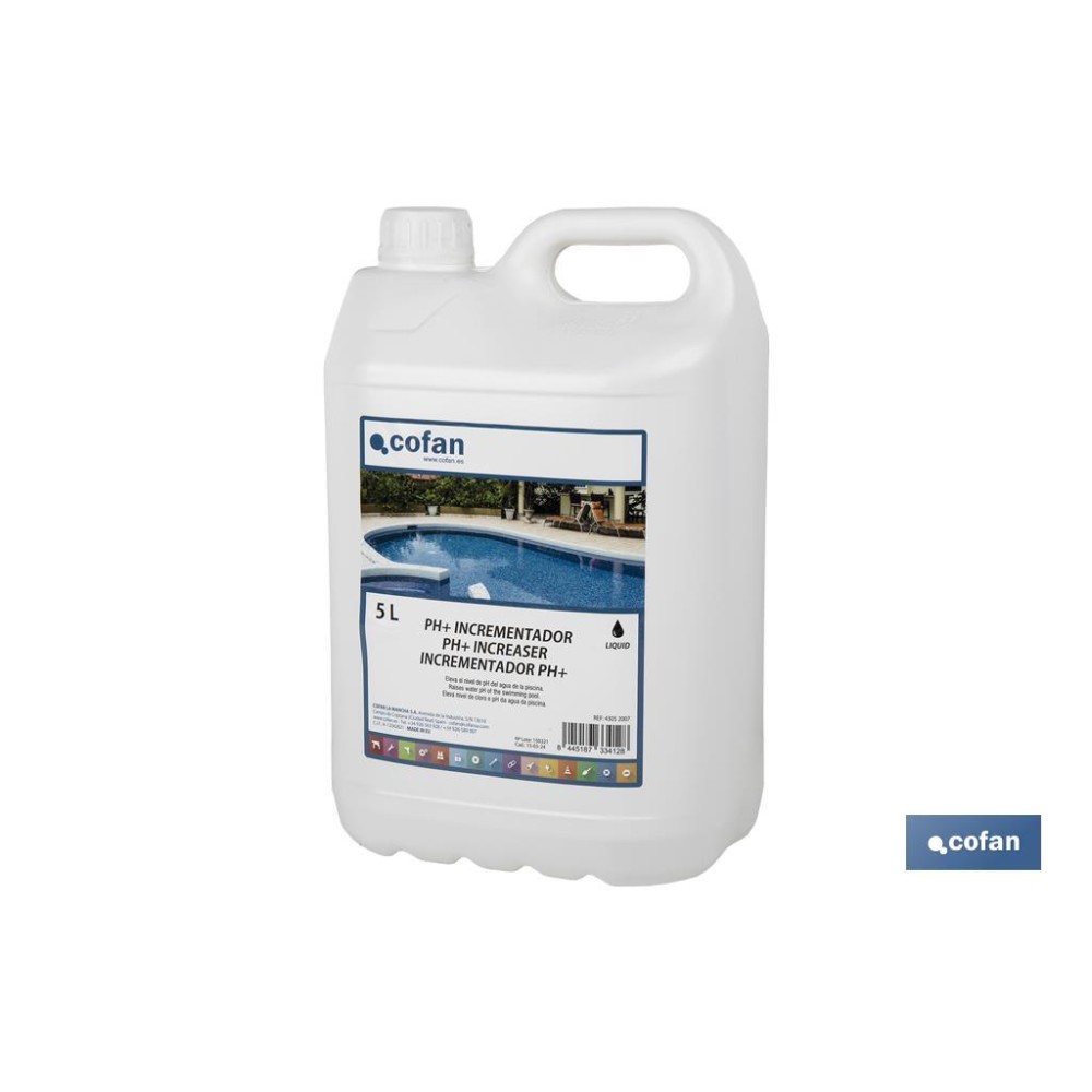 INCREMENTADOR PH LIQUIDO 5 L COFAN