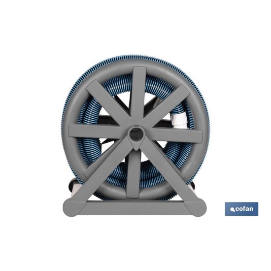 ENROLLADOR MANGUERA EVA 13 M X 38 MM PARA PISCINAS 480 X 320 X 520 MM