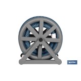 ENROLLADOR MANGUERA EVA 13 M X 38 MM PARA PISCINAS 480 X 320 X 520 MM