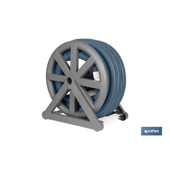 ENROLLADOR MANGUERA EVA 13 M X 38 MM PARA PISCINAS 480 X 320 X 520 MM