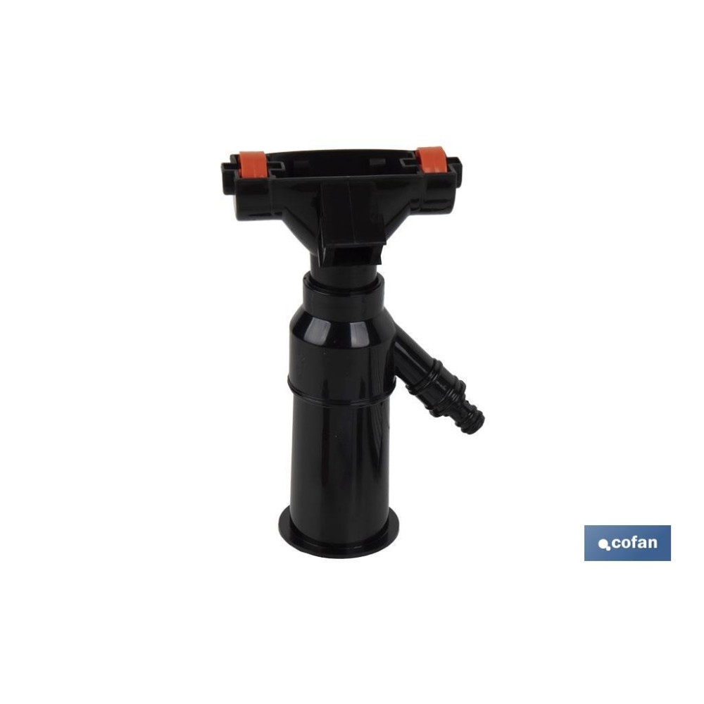 ASPIRADOR PARA PISCINA CON PÉRTIGA 120 CM 230 X 135 MM