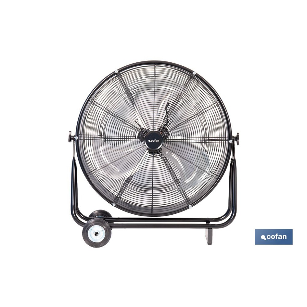 VENTILADOR INDUSTRIAL DE SUELO CON 3 VELOCIDADES Ø75 CM 200 W
