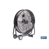 VENTILADOR INDUSTRIAL DE SUELO CON 3 VELOCIDADES Ø75 CM 200 W