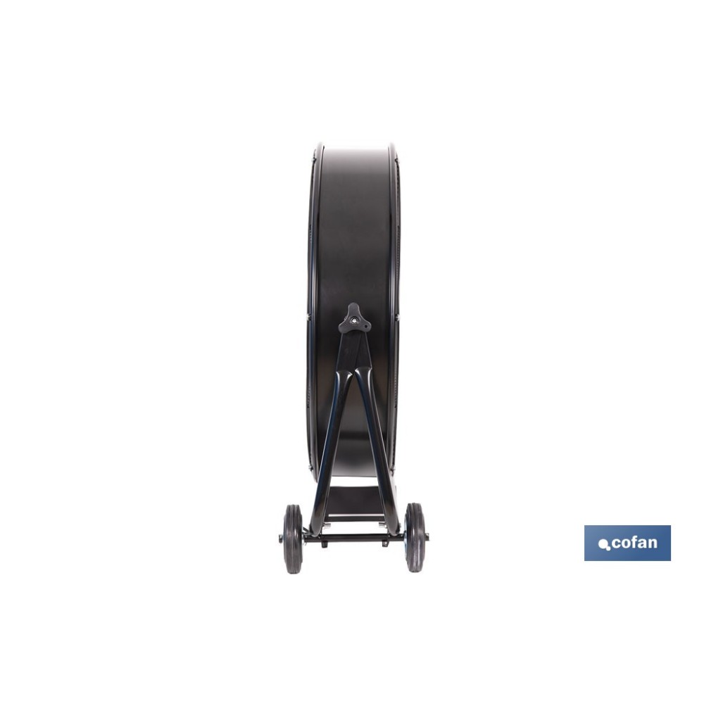 VENTILADOR INDUSTRIAL DE SUELO CON 3 VELOCIDADES Ø75 CM 200 W