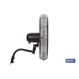 VENTILADOR INDUSTRIAL DE PARED OSCILANTE CON 3 VELOCIDADES Ø65 CM 200 W