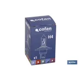 LÁMPARA HALÓGENA COFAN H4 (P43t) 24V 75/70W