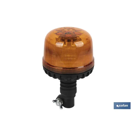 LUZ LED ESTACIONARIA DESTELLANTE ECE R65 SOPORTE 12/24V IP66