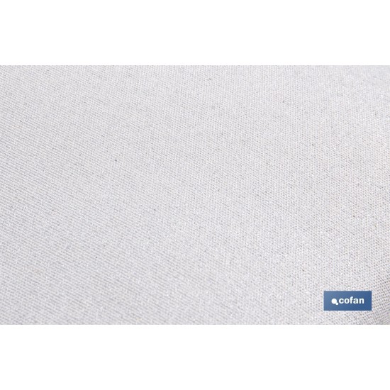 FUNDA ACOLCHADA PARA TABLA DE PLANCHAR 135 X 53 CM  GRIS METALIZADO