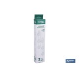 TENDEDERO FIJO DE PARED BLANCO DE DOS PIEZAS CON 3 POLEAS 31 X 6.5 X 2.5 CM