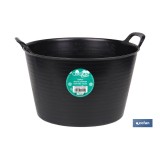 CAPAZO NEGRO RECICLADO 56 L 59,5 X 52,5 X 37 CM