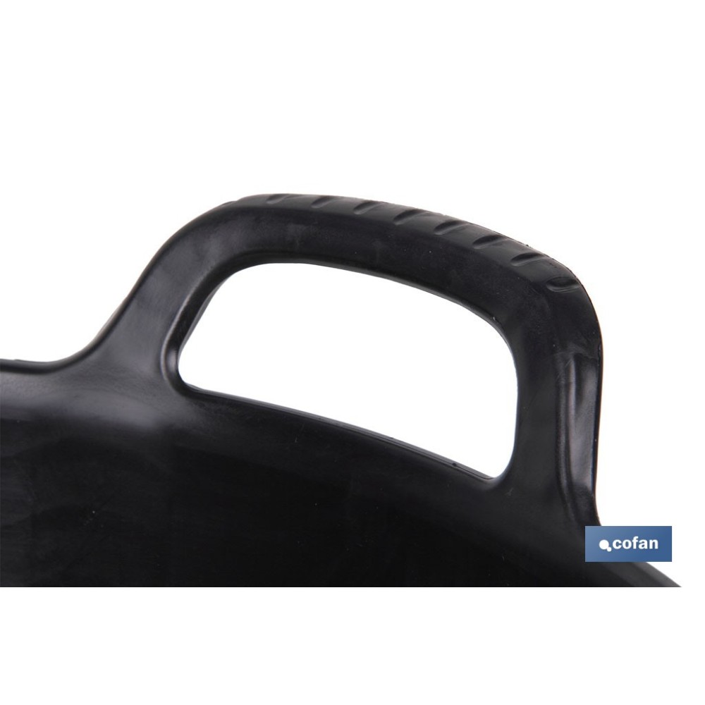 CAPAZO NEGRO RECICLADO 56 L 59,5 X 52,5 X 38 CM VENTA UNITARIA