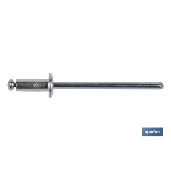 REMACHE ALUMINIO NORMAL 3 X 16 MM