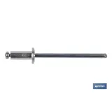 REMACHE ALUMINIO NORMAL 3.2 X 18 MM