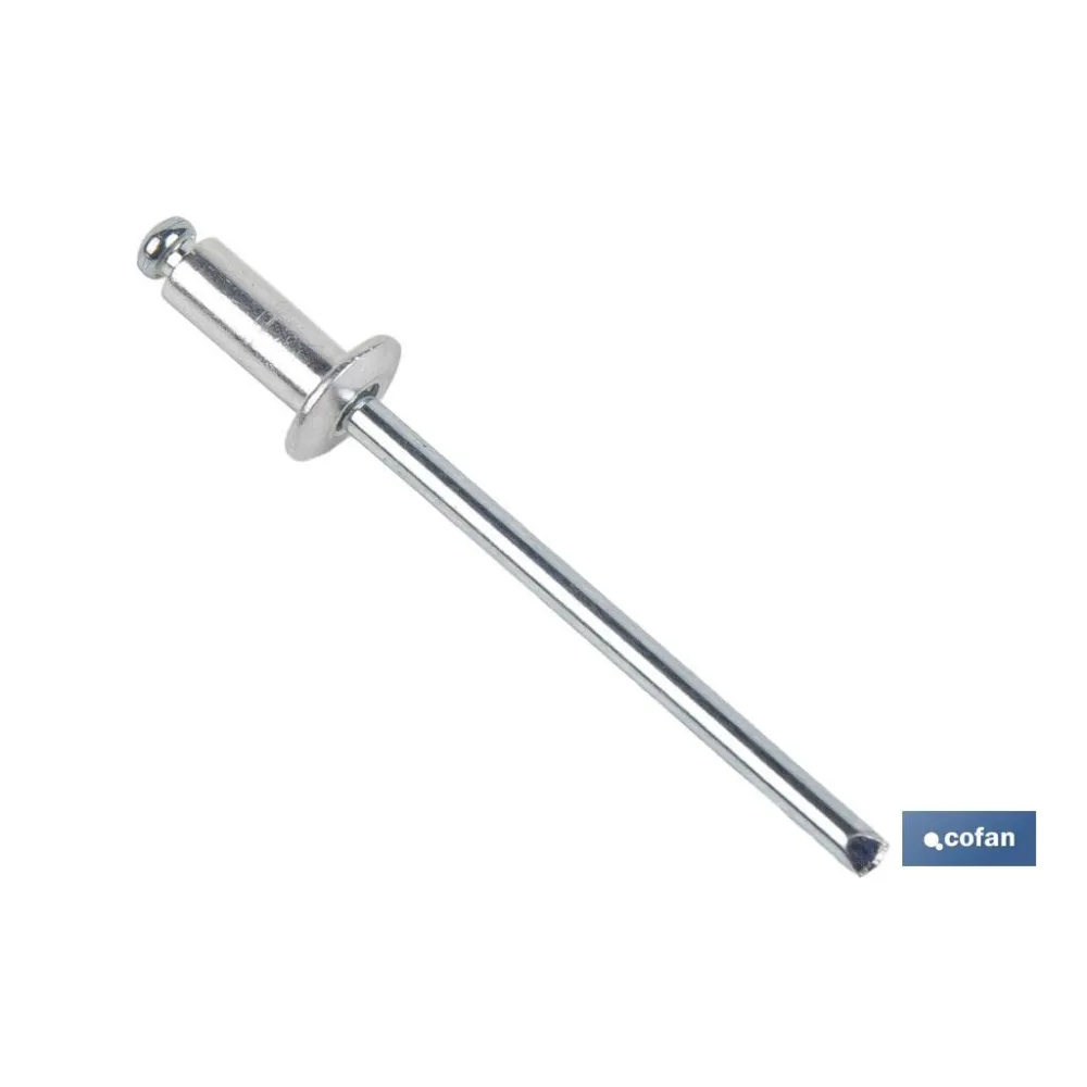 REMACHE ALUMINIO NORMAL 6,4 X 22 MM