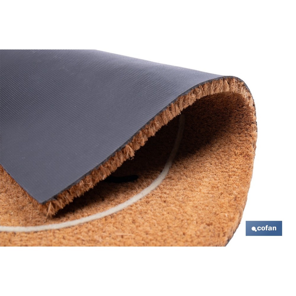 FELPUDO INTERIOR COCO FLOQUEADO 40X60X1,50 CM (SWEET HOME)