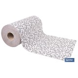 ROLLO DE ALFOMBRA EN MOSAICOS VANGUARDISTA 50% ALGODÓN 50% POLIÉSTER 50 CM X 15 M