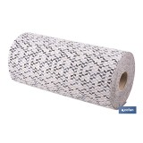 ROLLO DE ALFOMBRA EN MOSAICOS VANGUARDISTA 50% ALGODÓN 50% POLIÉSTER 50 CM X 15 M